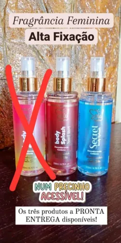 BODY SPLASH FEMININOS