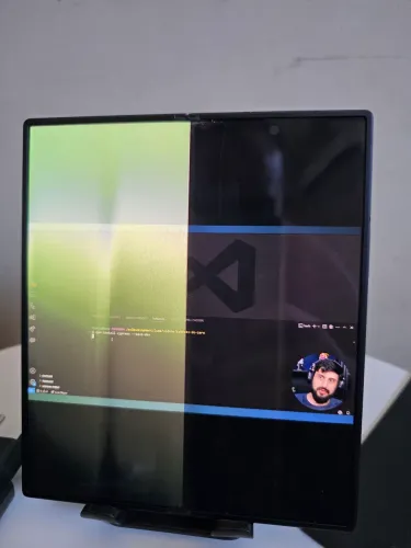 Z Fold 6 Tela interna danificada