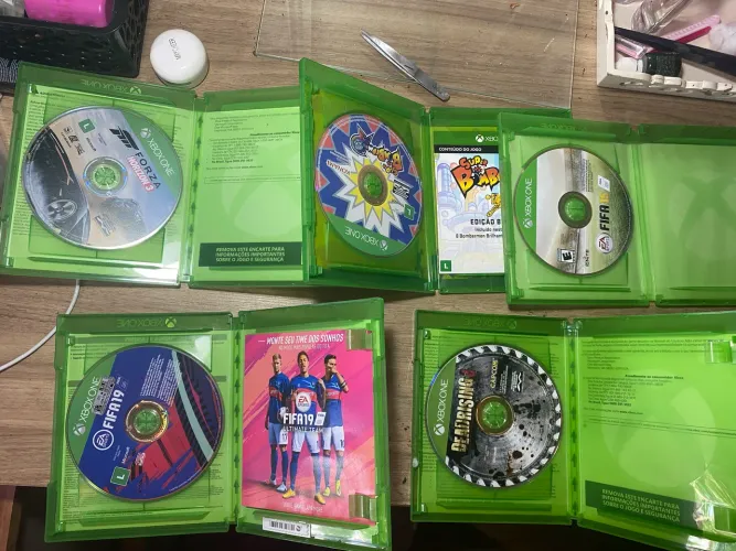 5 Jogos de XboxOne em CD