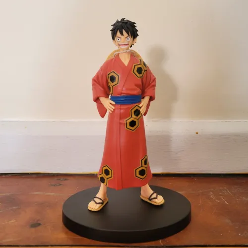 Action figure boneco luffy one piece Banpresto DXF The Grandline Series Japão
