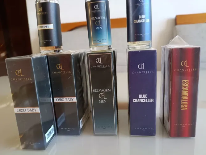 22 Perfumes femininos e masculinos