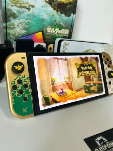 Nintendo Switch OLED Edição Zelda (Aceito Cartão)