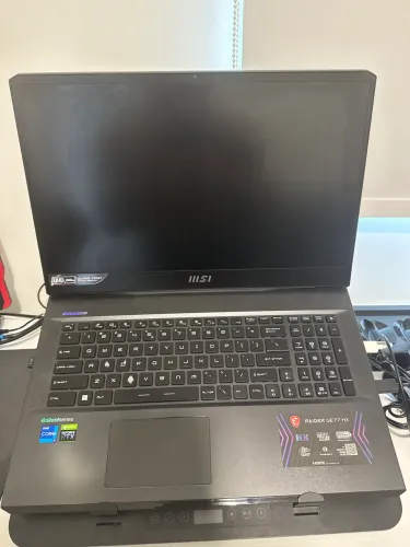 NOTEBOOK GAMER MSI RAIDER GE77HX - 3070 TI e I7 12800HX