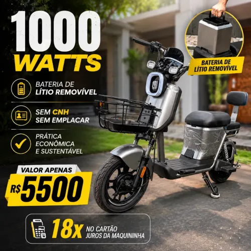 MOTO ElETRICA (muito boa ) controladora de 1000watrs -TOP