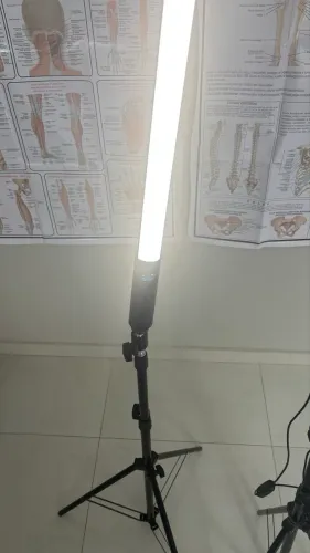 Ringlight , bastão de led e tripés