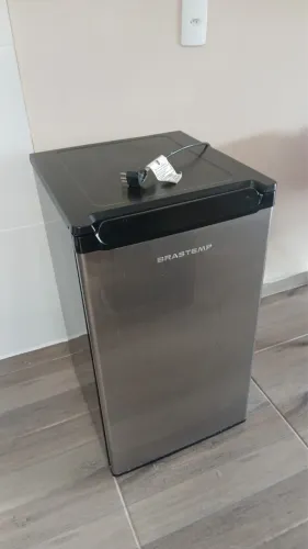 Frigobar Brastemp Inox - Excelente Estado - Pouco Uso