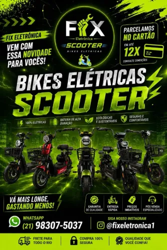 Moto scooter Elétrica 