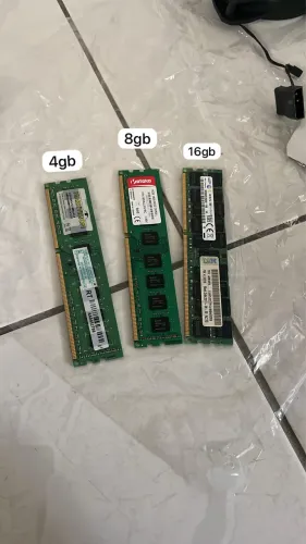 Memória RAM ddr3 4gb, 8gb, 16gb