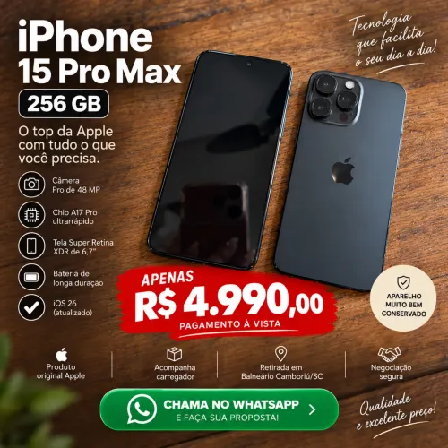 Vendo iPhone 15 Pro Max