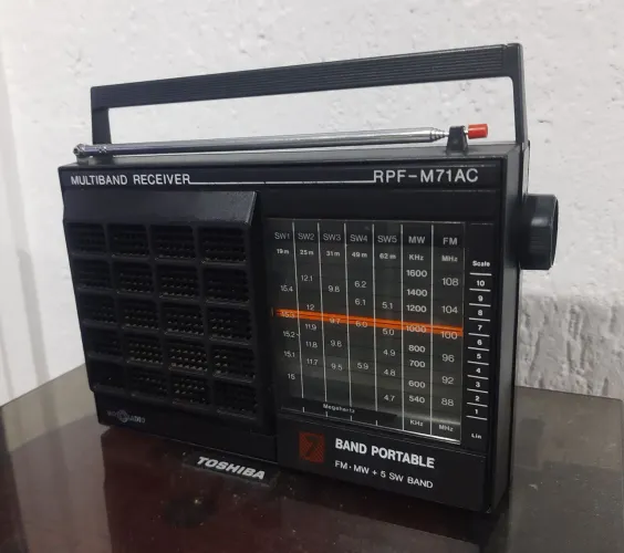 Motoradio rádio antigo RELIQUIA todo original impecável