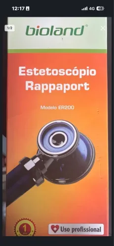 Estetoscópio - Rappaport