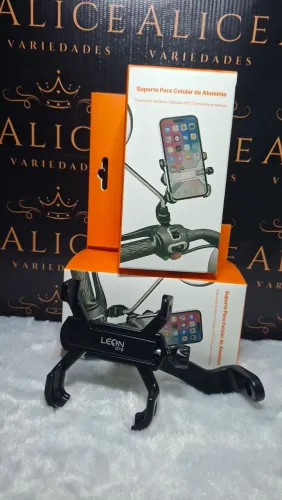 Suporte de celular para moto retrovisor 