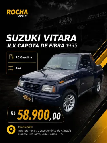 Suzuki Vitara JLX 1.6 16V 4X4 4P Mec. 1995