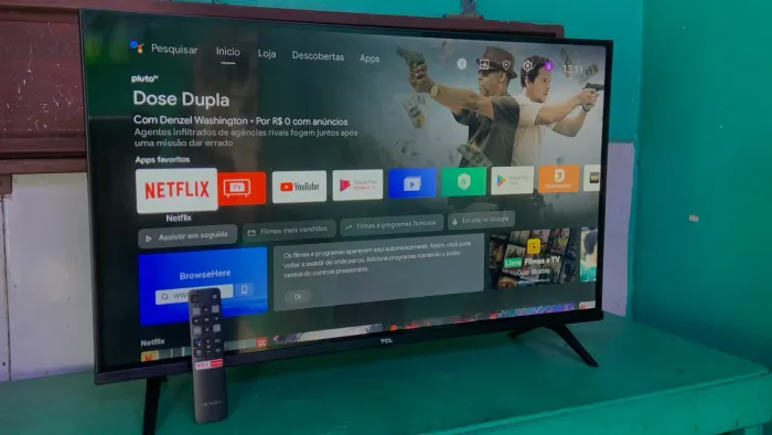 TV ANDROID TCL 32? POLEGADAS FUNCIONANDO 100%