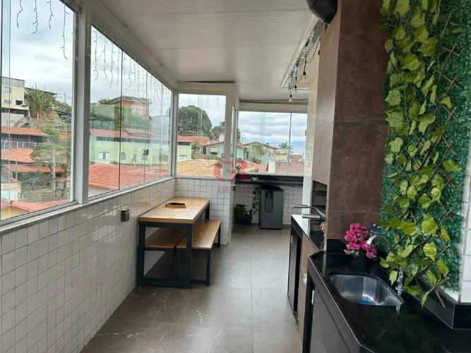 Cobertura à venda, 2 quartos, 1 suíte, 2 vagas, Palmeiras - Belo Horizonte/MG