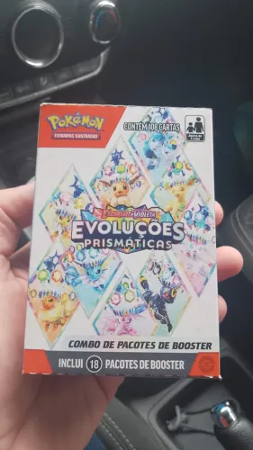 pokemon mini booster box evoluções prismaticas