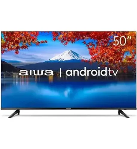 Vendo tv Aiwa sistema operacional Android 50 polegadas, smart.