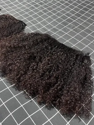 Mega hair cacheado, crespo, tic tac aplique