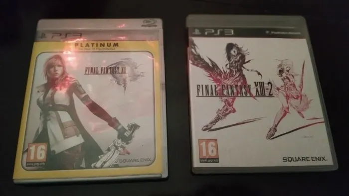 2 jogos originais final fantasy ps3