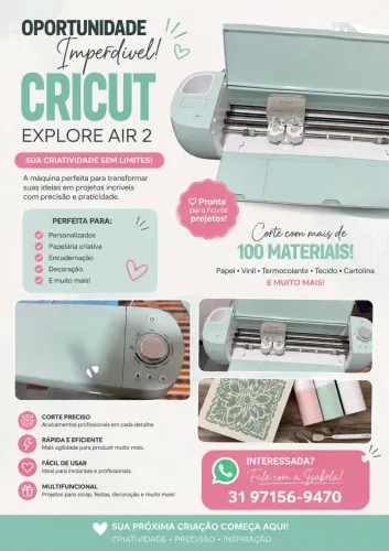 Máquina de corte cricut