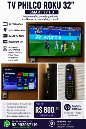 TV PHILCO ROKU 32'