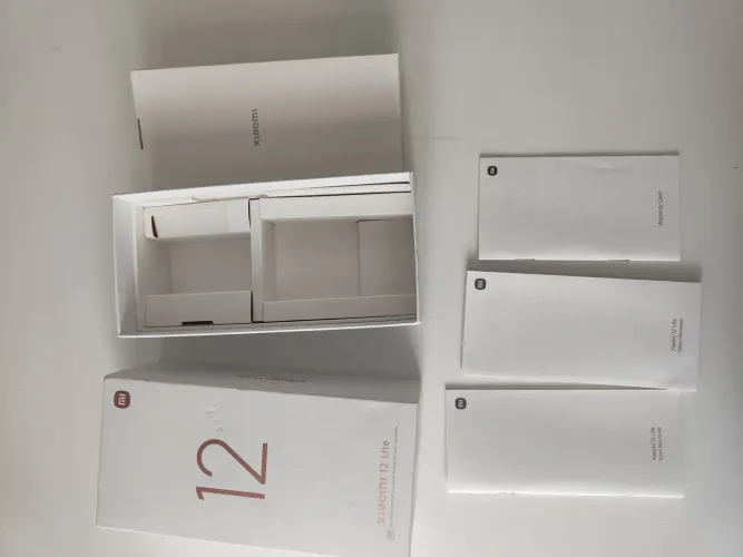 Caixa vazia xiomi Mi12 Lite