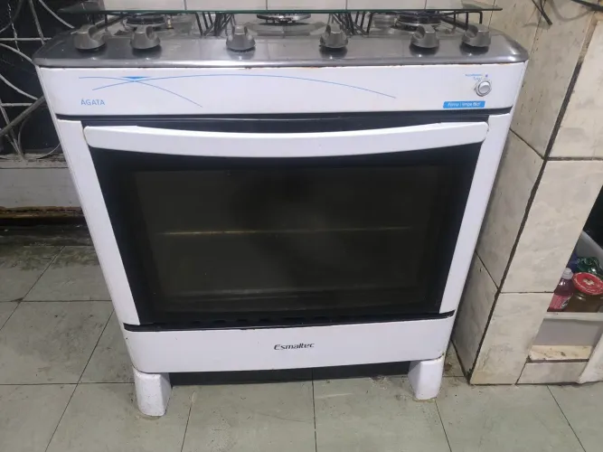 Fogão inox 5 bocas