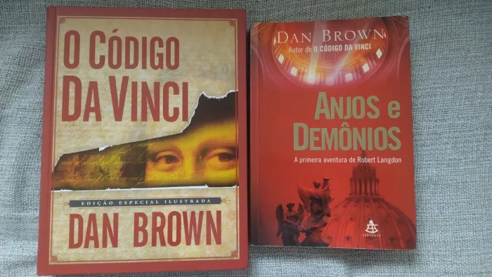 Código da Vinci edição Colecionador e Anjos e Demonio