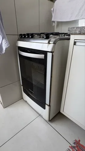 Fogão de piso Electrolux 4 bocas branco