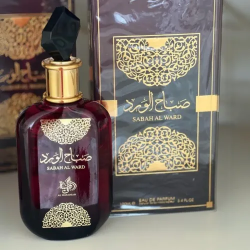 Perfume Sabah Al Ward 100ml Feminino Eau de Parfum Original Al Wataniah Árabe Importado