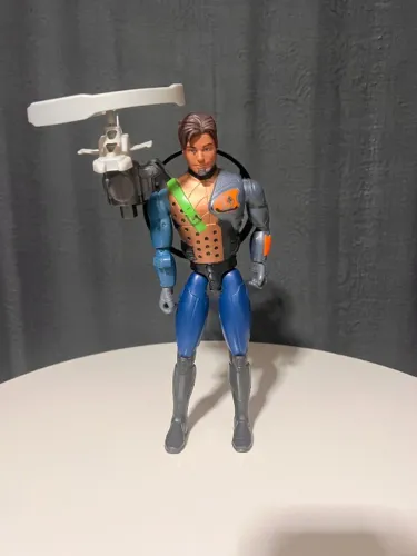 Boneco Max Steel vintage do ano de 2011 da Mattel