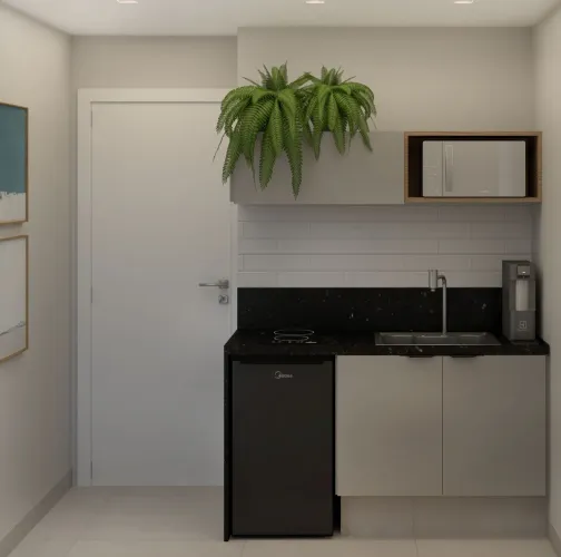 Studio à venda na Rua Bambina, Botafogo, Rio de Janeiro - RJ