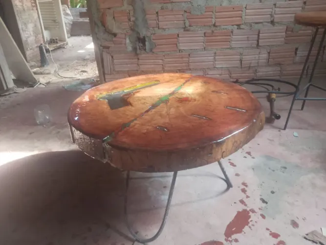 Mesa de centro resinadas 