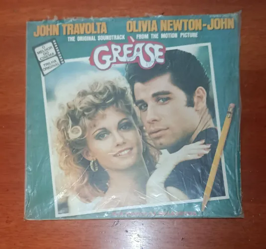 LP Vinil Duplo Grease (Trilha Sonora Original) - 1978 (RSO) usado
