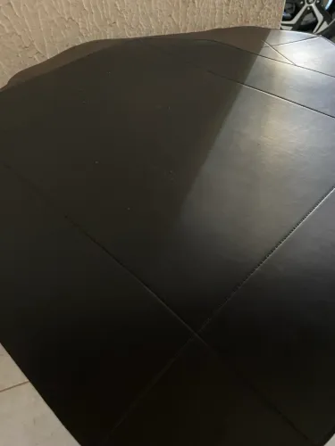 Forro de mesa em couro sintético