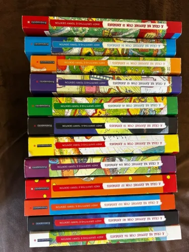A Casa na Árvore - coleção 12 primeiros livros - usados em bom estado