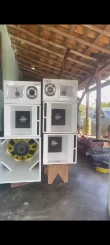 Som de mala novo zero recém montado tudo novo