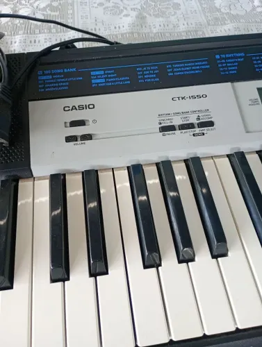Teclado Cássio CTK 1550 valor 500,00