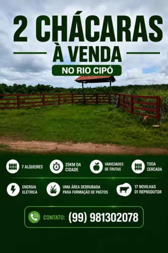 Chácara à venda oportunidade imperdível no Rio cipó