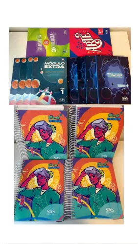 Livros (apostilas) pre vestibular Sas