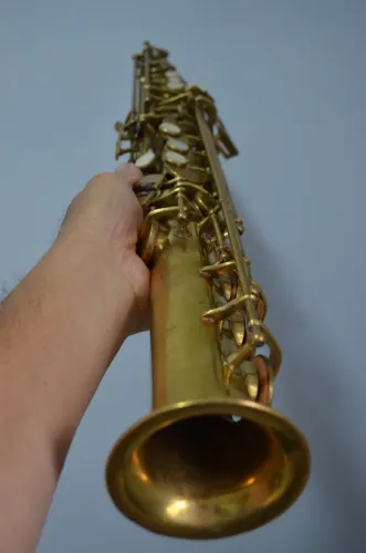 Saxofone Soprano Si Bemol Germany Kohlert - Alemão