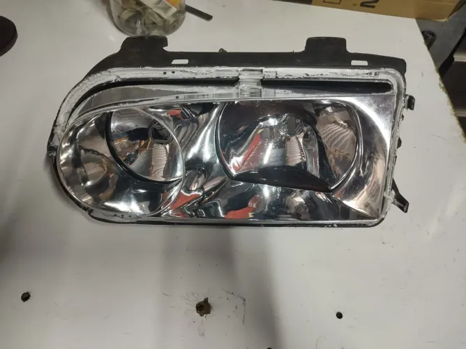 Farol gol gti bola g2 cibie original sem lente LE