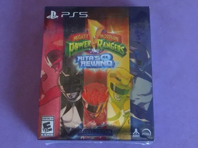 Power Rangers Rita's Rewind Deluxe Edition [Com Steelbook] PS5 /// Lacrado