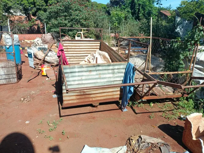 carrinho de reciclagem