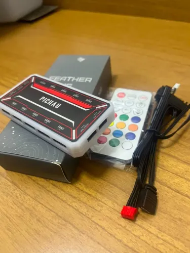 Controladora Pichau Feather X6, ARGB, 10 Portas | Novo