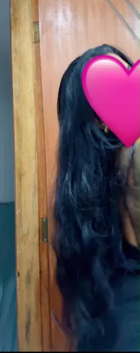 Cabelo humano na tela