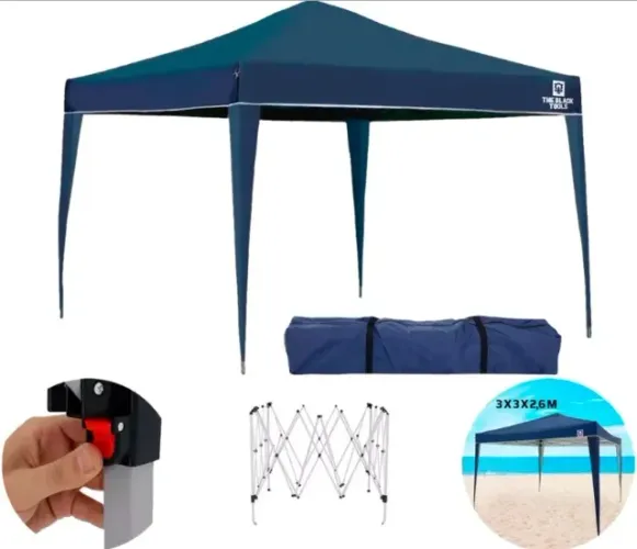 Gazebo Dobrável 3x3m The Blacktools BTG-300