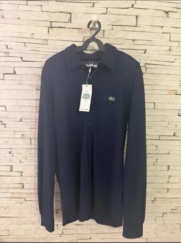 Polo Slim Fit - O Clássico manga longa