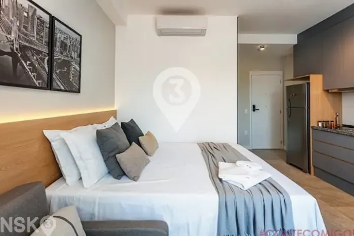 Studio à venda - 29m² - Mobiliado - Brooklin - NSK3 Imóveis - Cod.