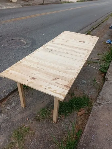 Mesa de palete 2,40x90